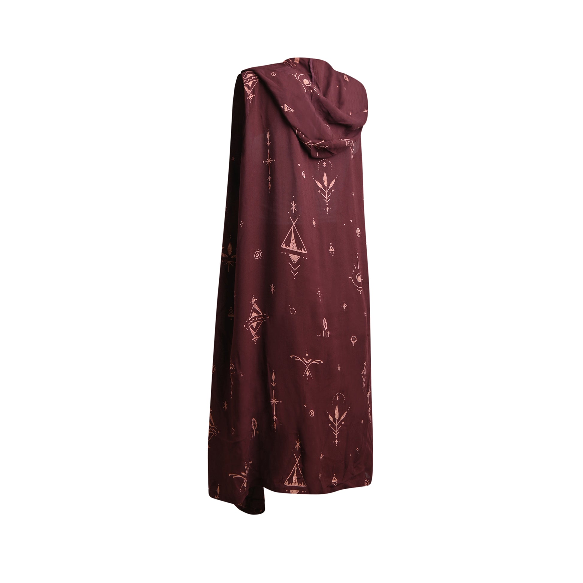Hippie Boho Style Kimono der Pilger Braun