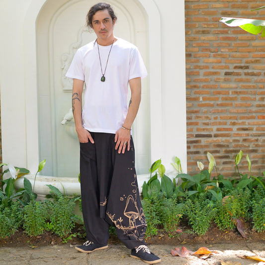 Aladinhose Fantasie Schwarz