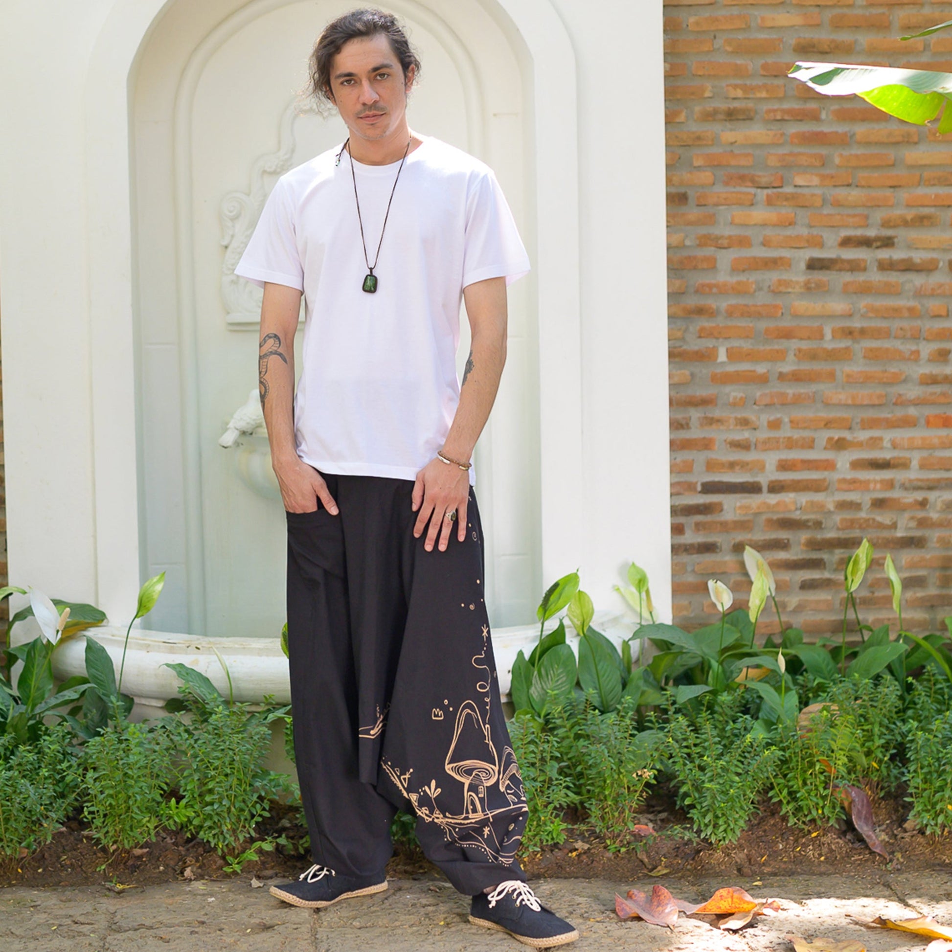 Aladinhose Fantasie Schwarz