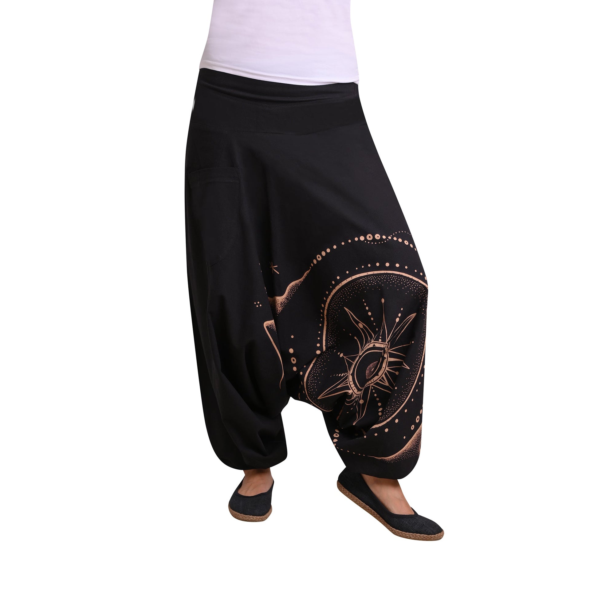 Aladinhose Sonnengeküsst Schwarz