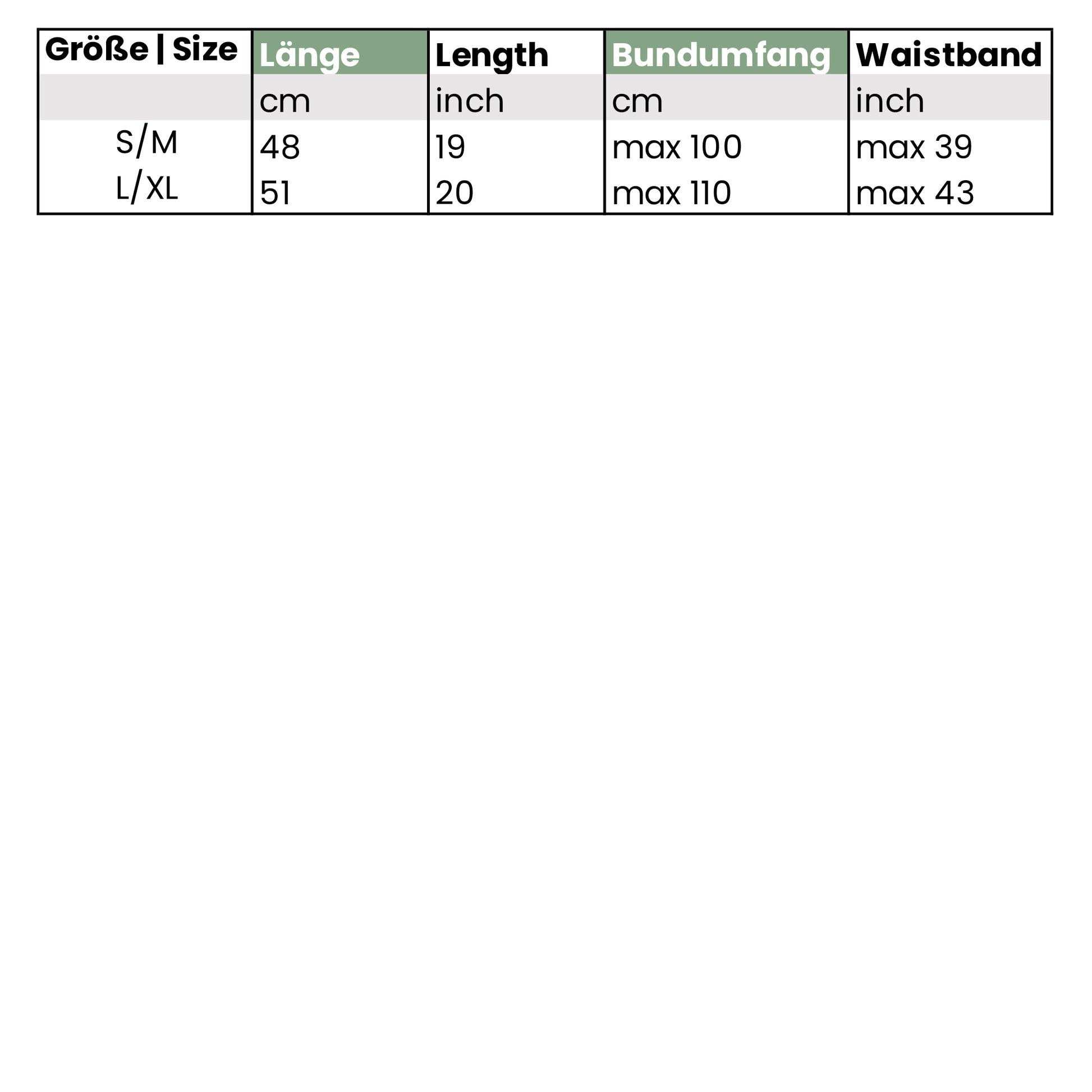 size-chart