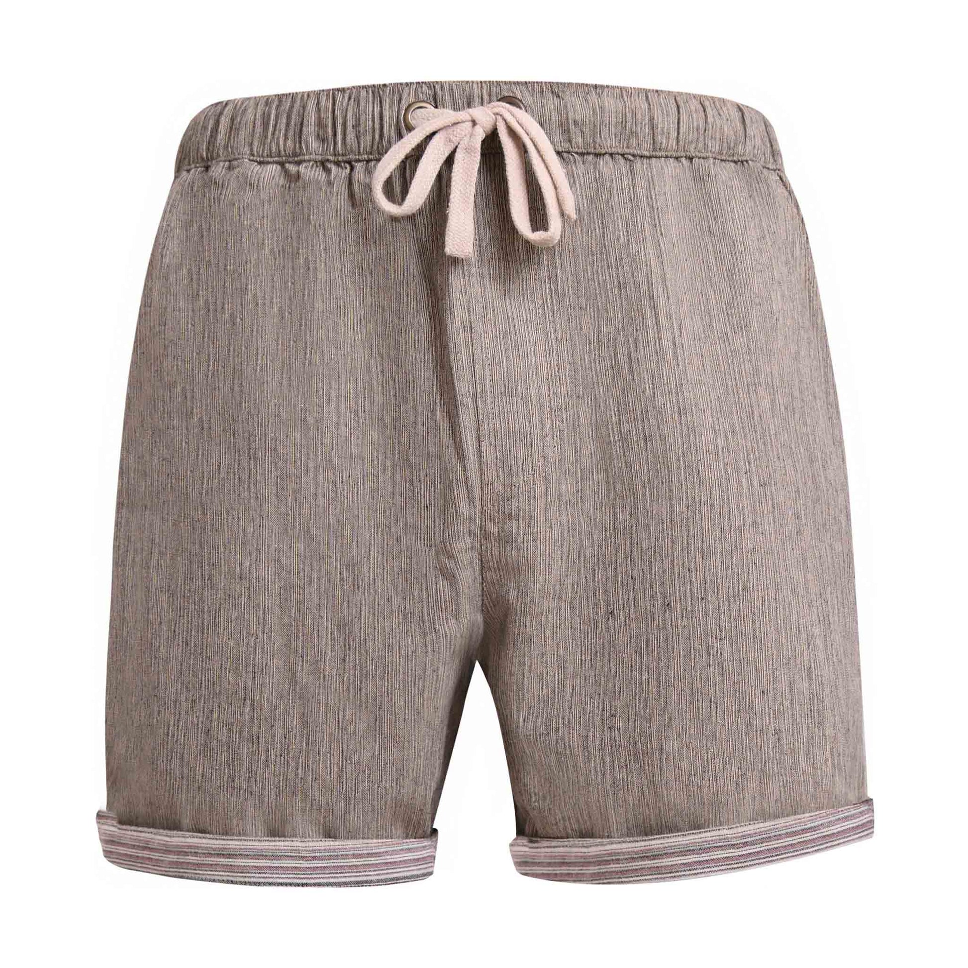 Hippie Shorts Weltoffen Braun
