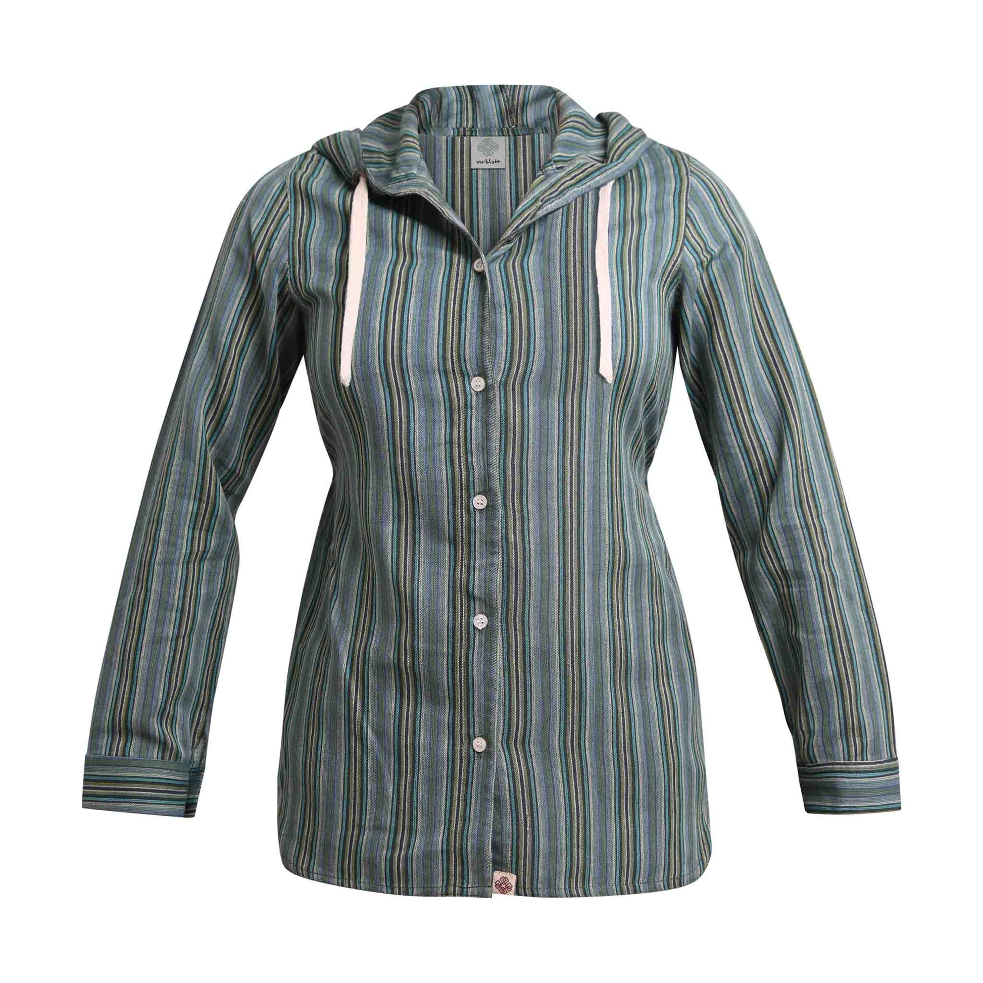 Hippie Boho Style Oberteil Bluse Sanftmut Grün