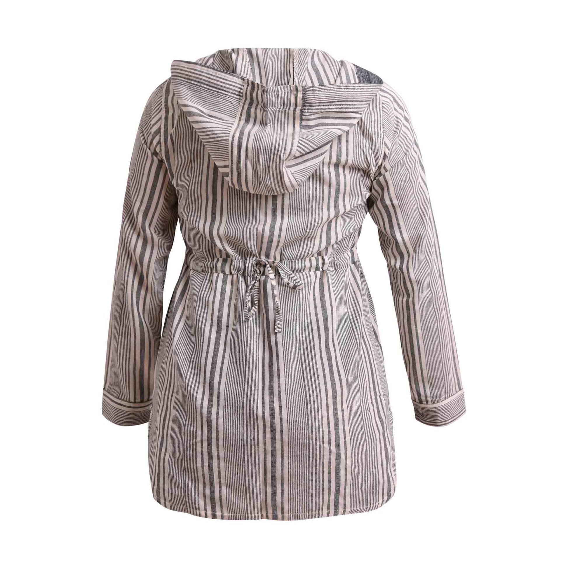 Hippie Boho Style Oberteil Bluse Sanftmut Grau