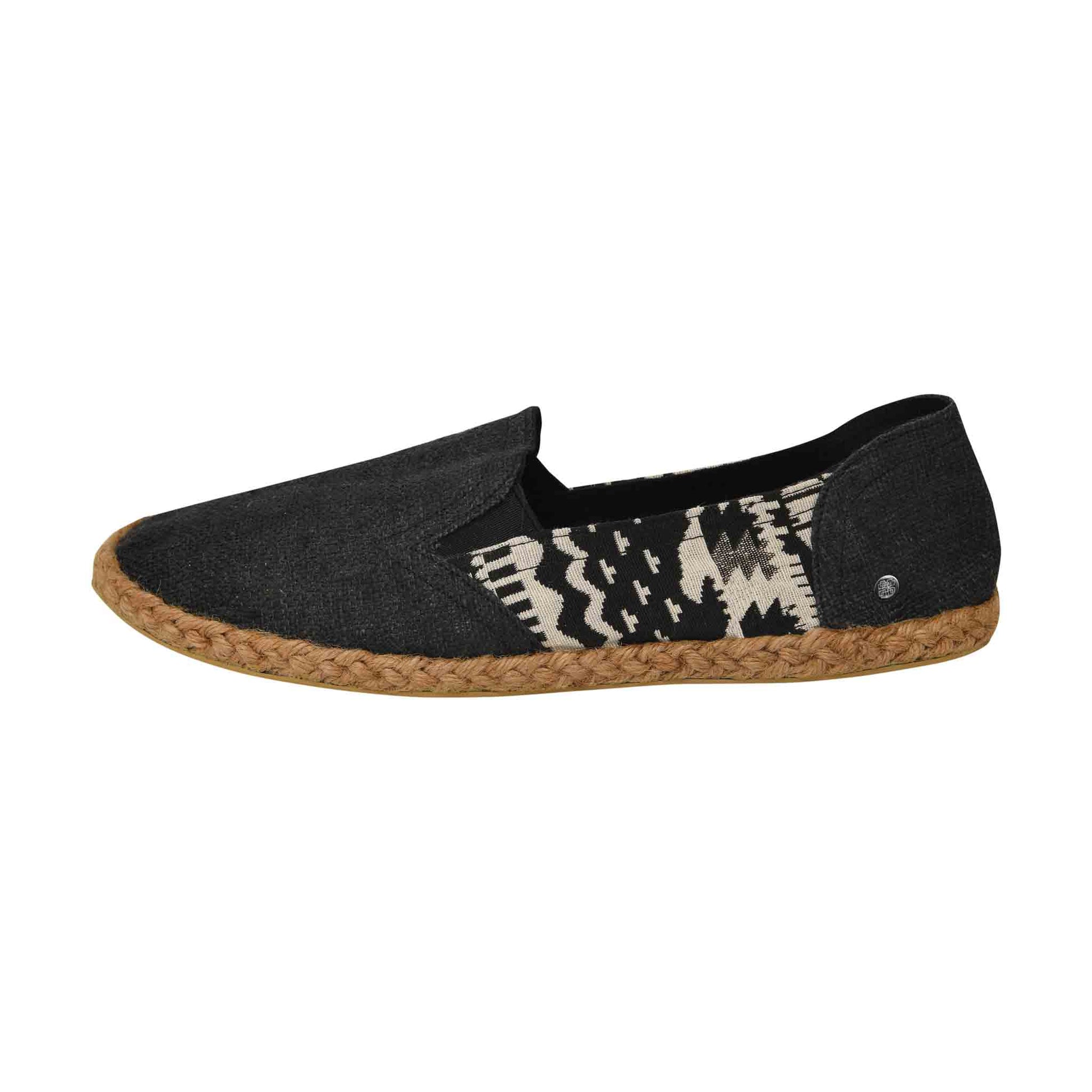 Hanf Schuhe Passend Schwarz