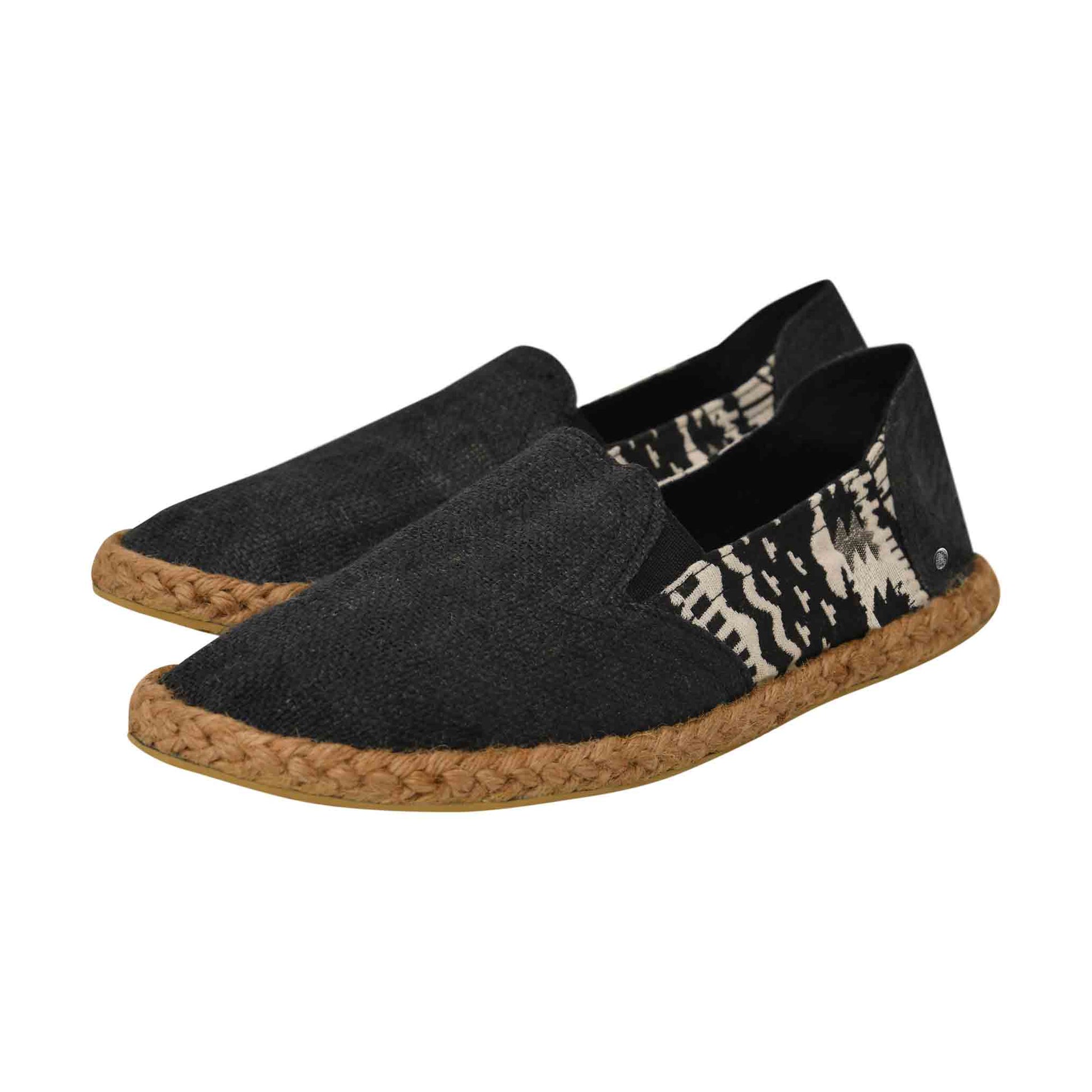 Hanf Schuhe Passend Schwarz