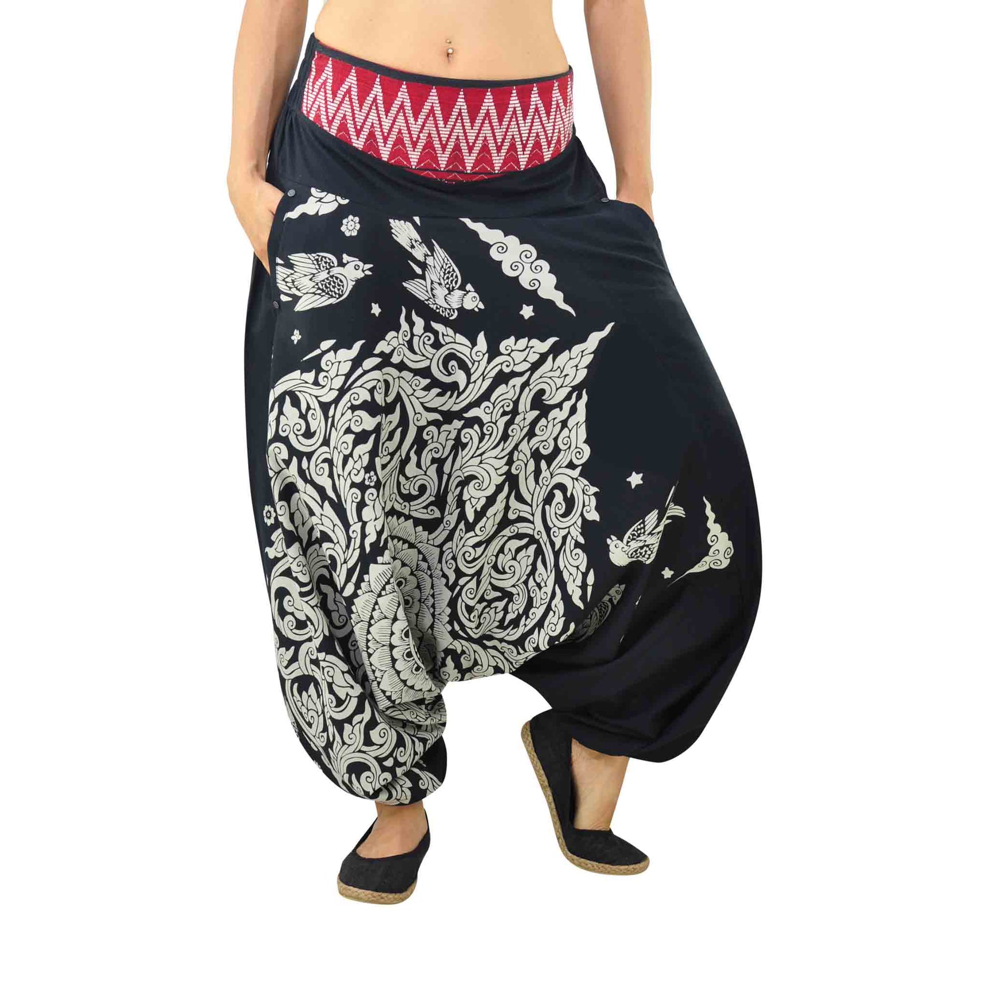 Aladinhose Third Eye Schwarz