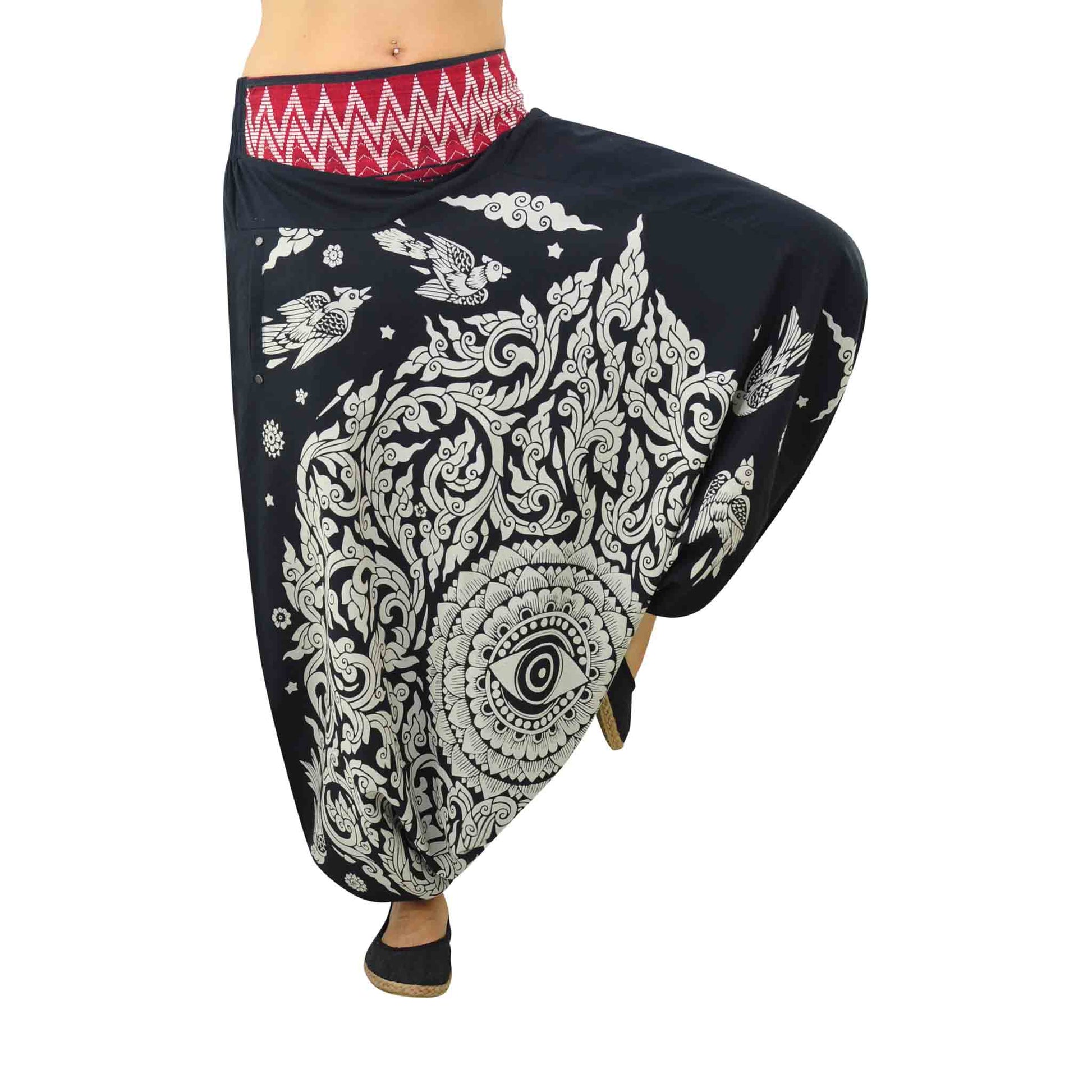 Aladinhose Third Eye Schwarz