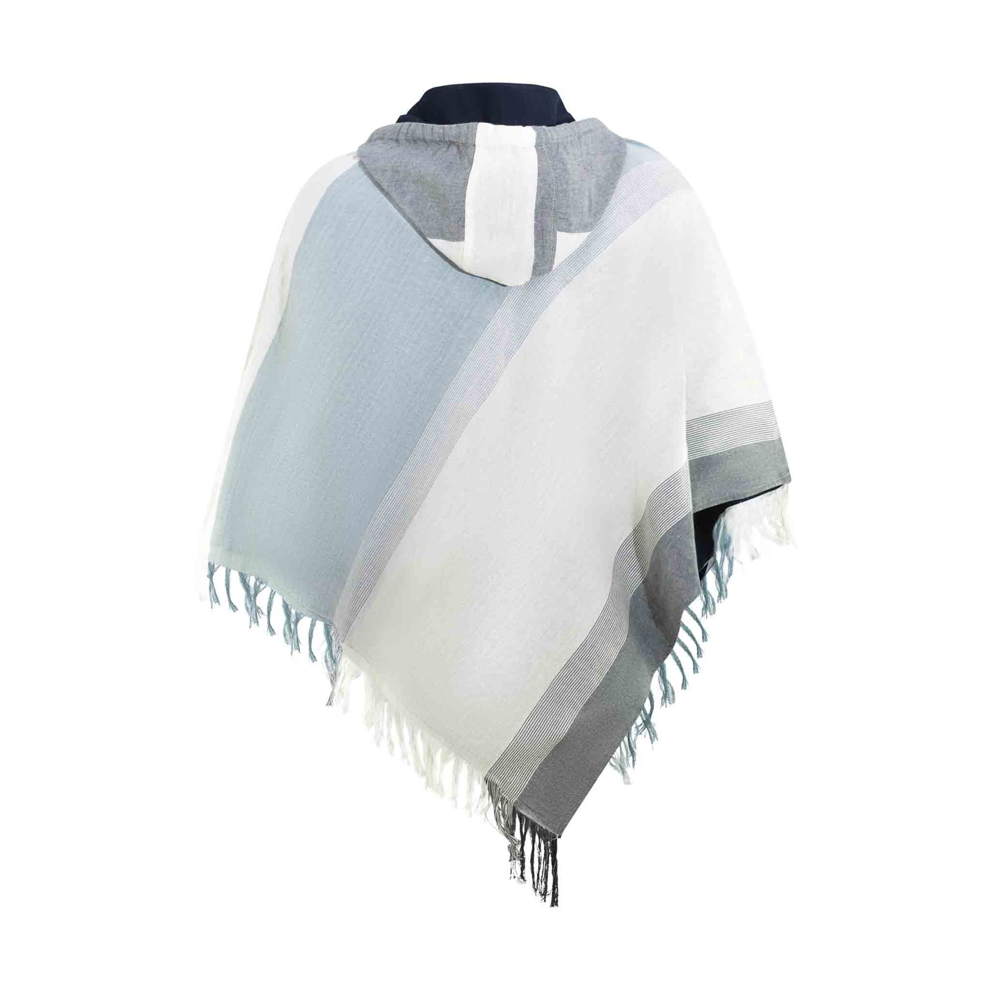 Boho Poncho Damen und Herren Wanderlust Beige