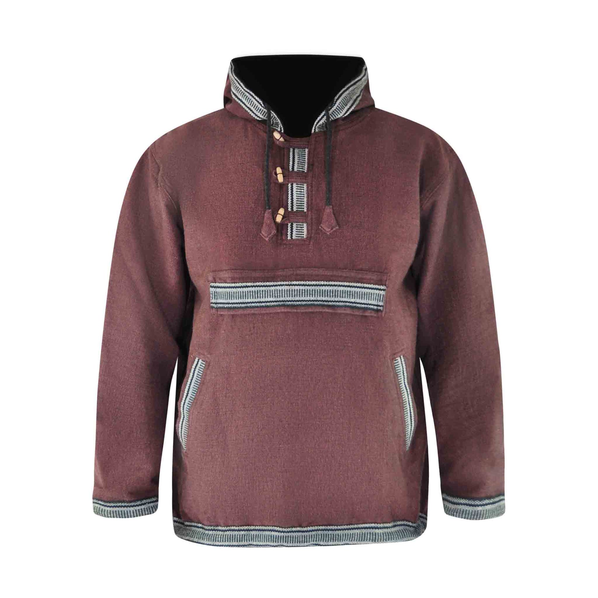 Baja Hoodie Sphärenhaft Braun