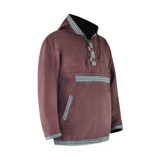 Baja Hoodie Sphärenhaft Braun