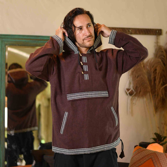 model-l Baja Hoodie Sphärenhaft Braun