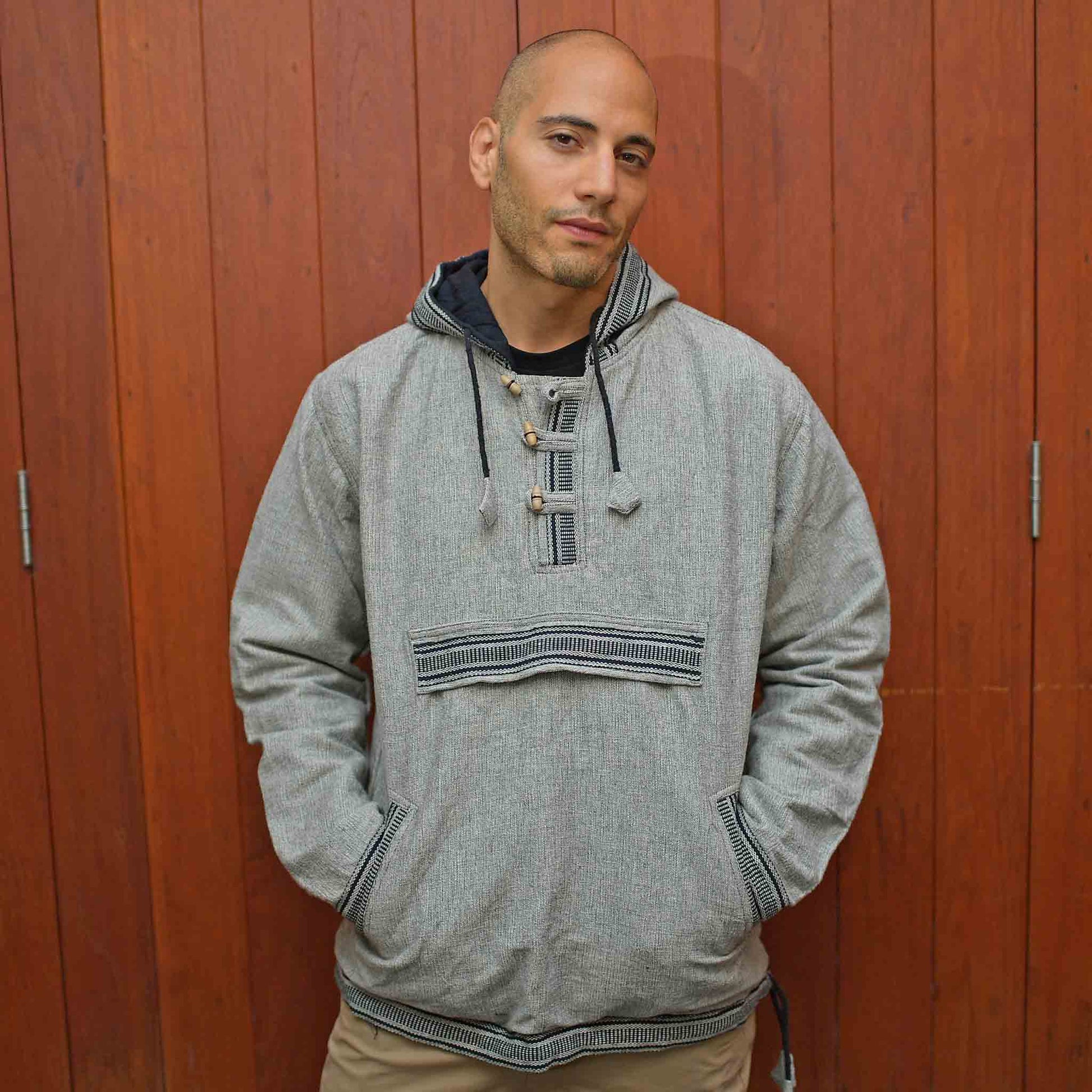 model-l Baja Hoodie Sphärenhaft Grau