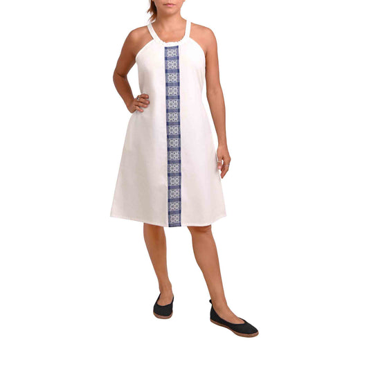 Boho Kleid Beige
