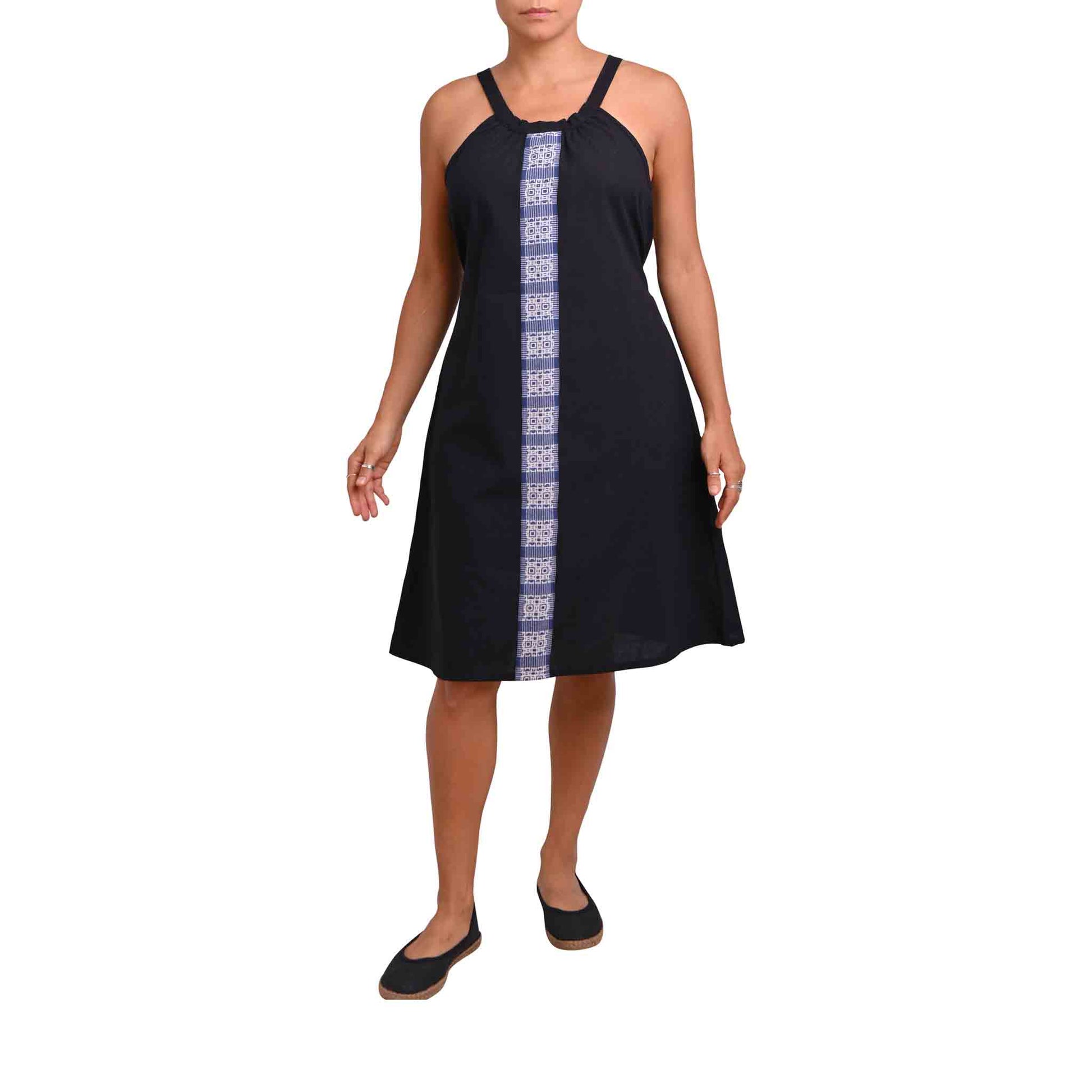 Boho Kleid Schwarz