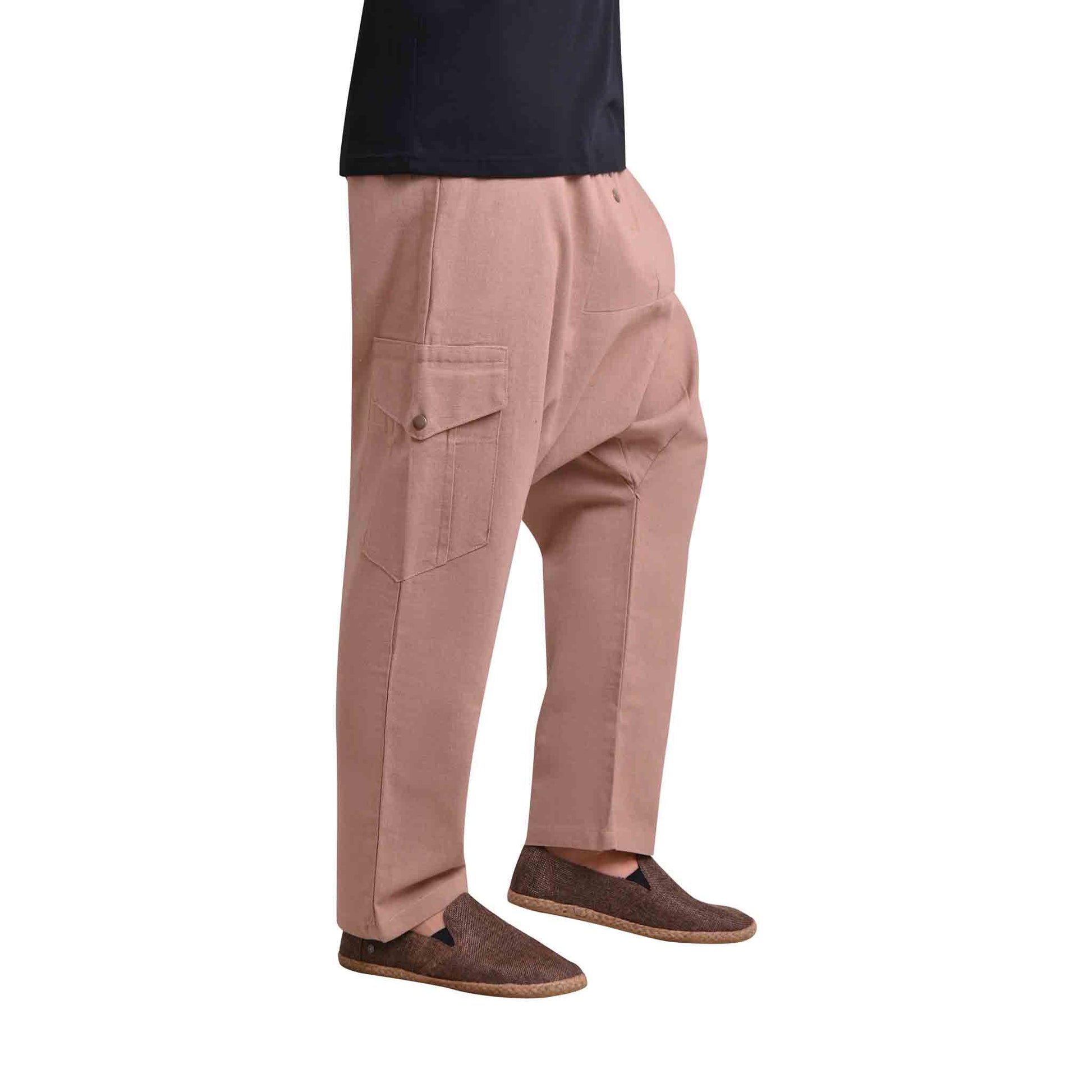 Haremshose Ausgeglichen Beige