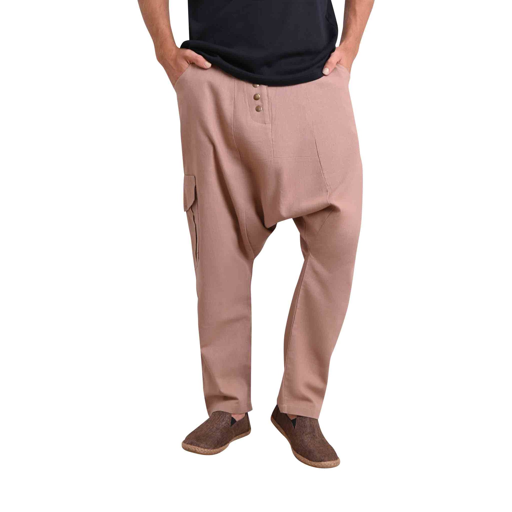 Haremshose Ausgeglichen Beige