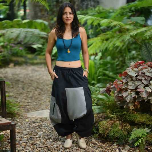 model-sm Aladinhose Grau
