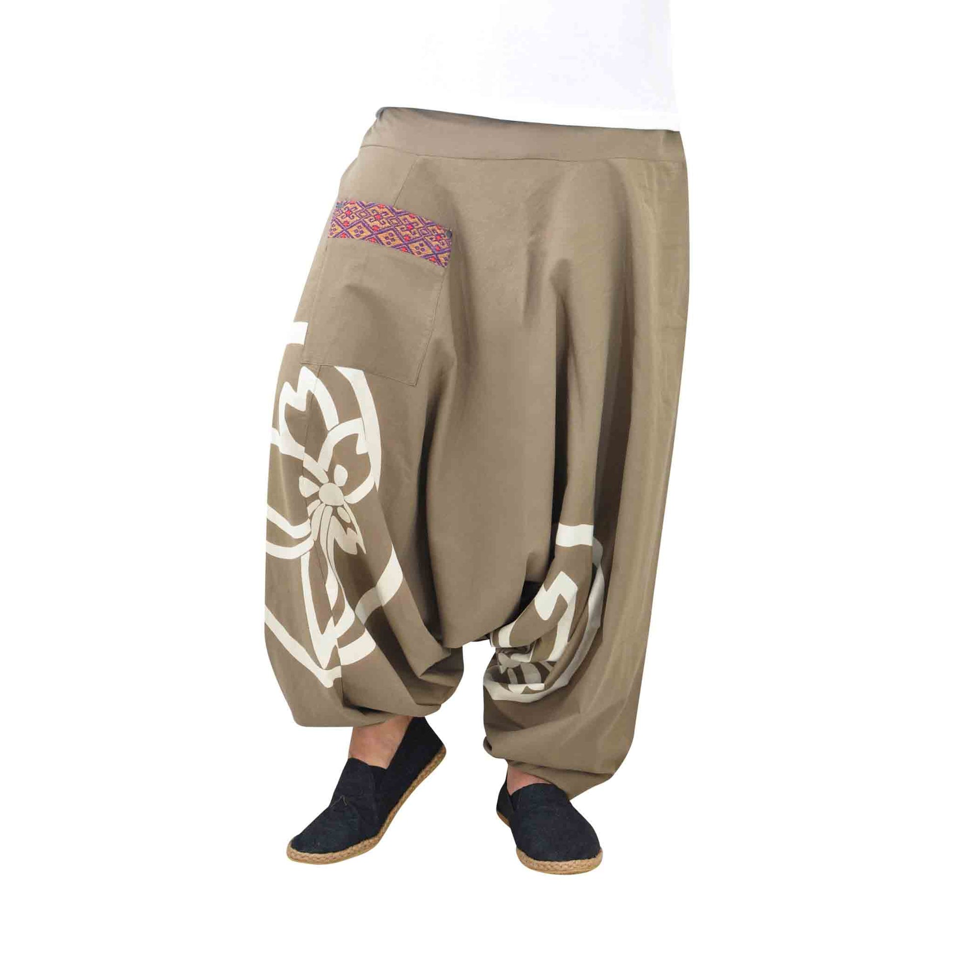 Aladinhose Graubraun
