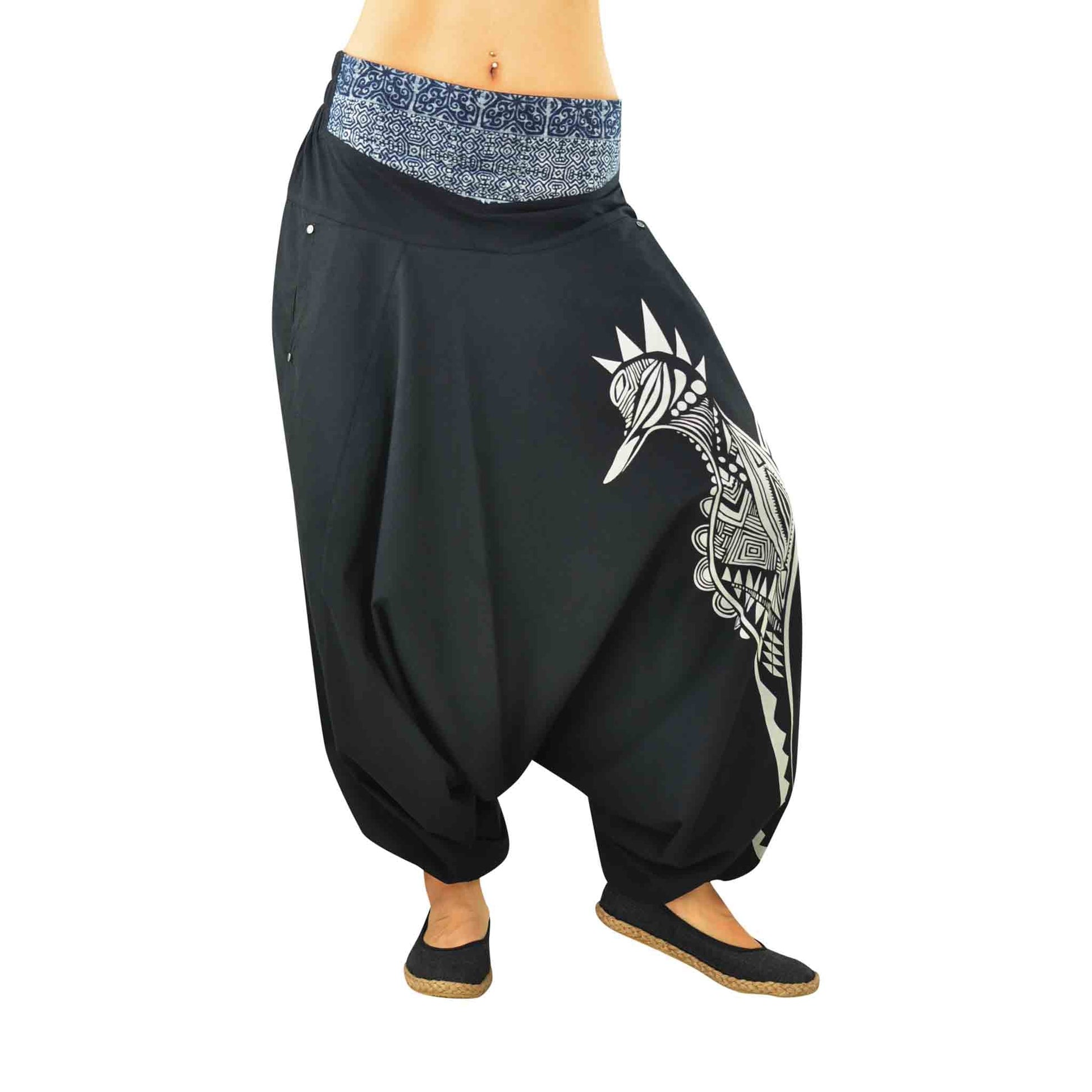 Aladinhose Der Häuptling Schwarz