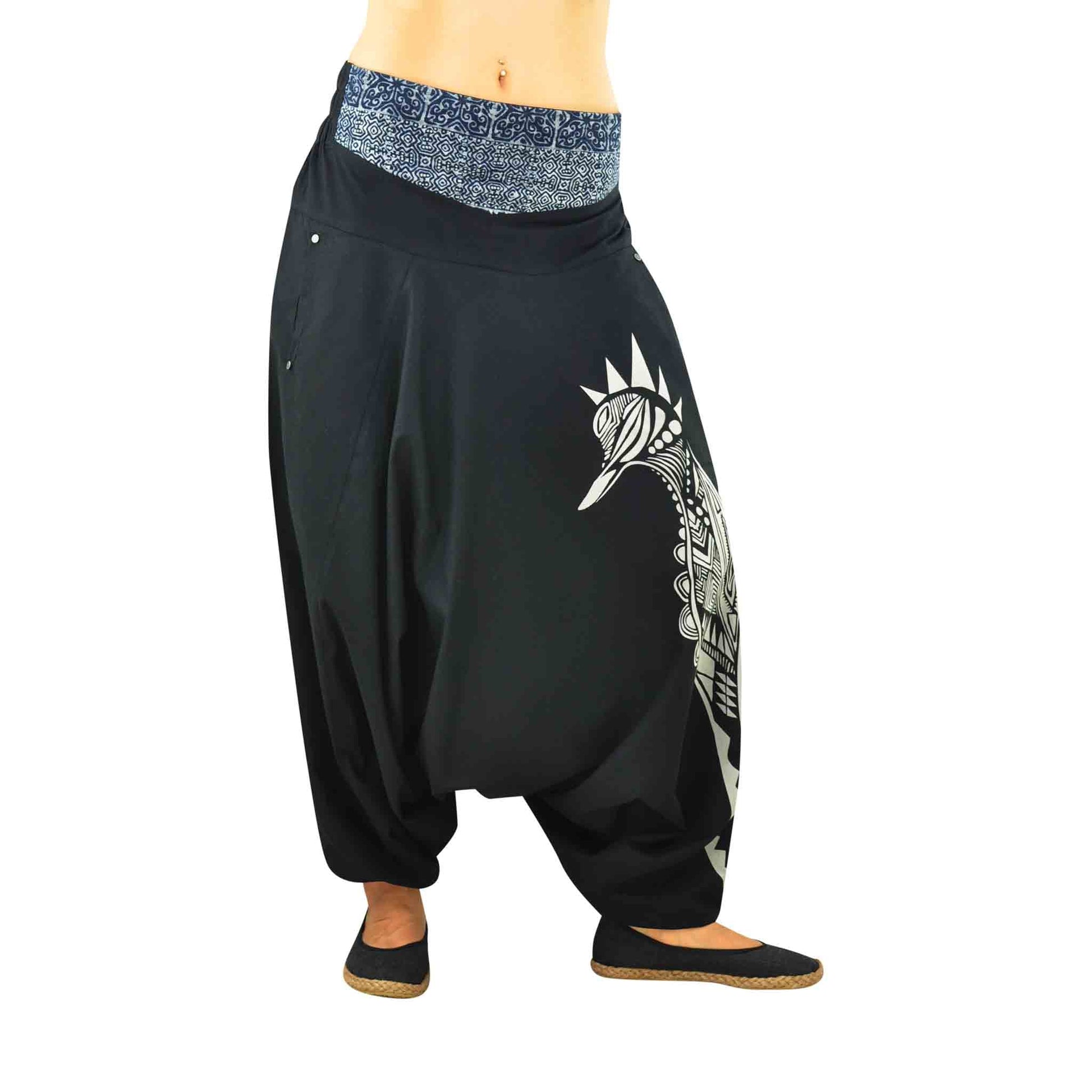 Aladinhose Der Häuptling Schwarz