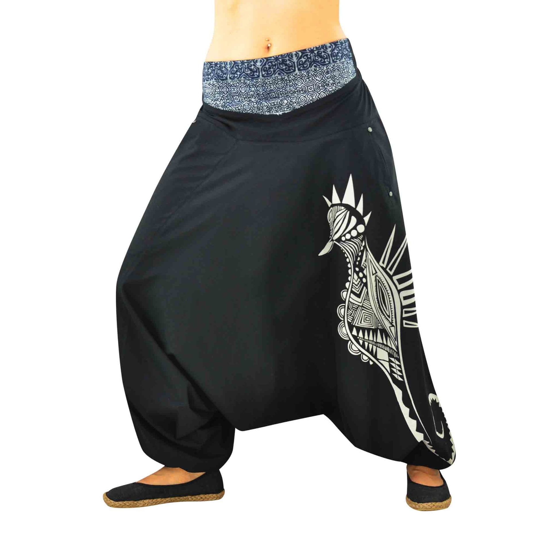Aladinhose Der Häuptling Schwarz