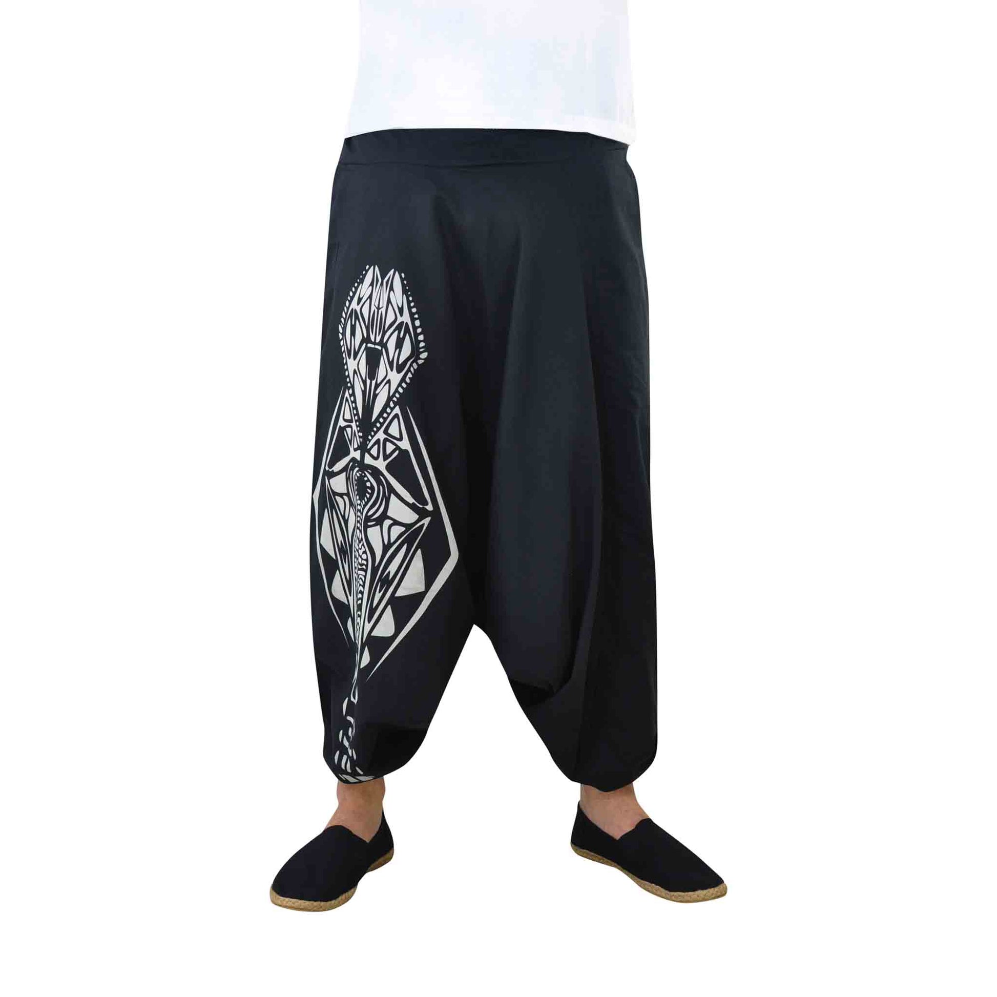Aladinhose Elektronaut Schwarz