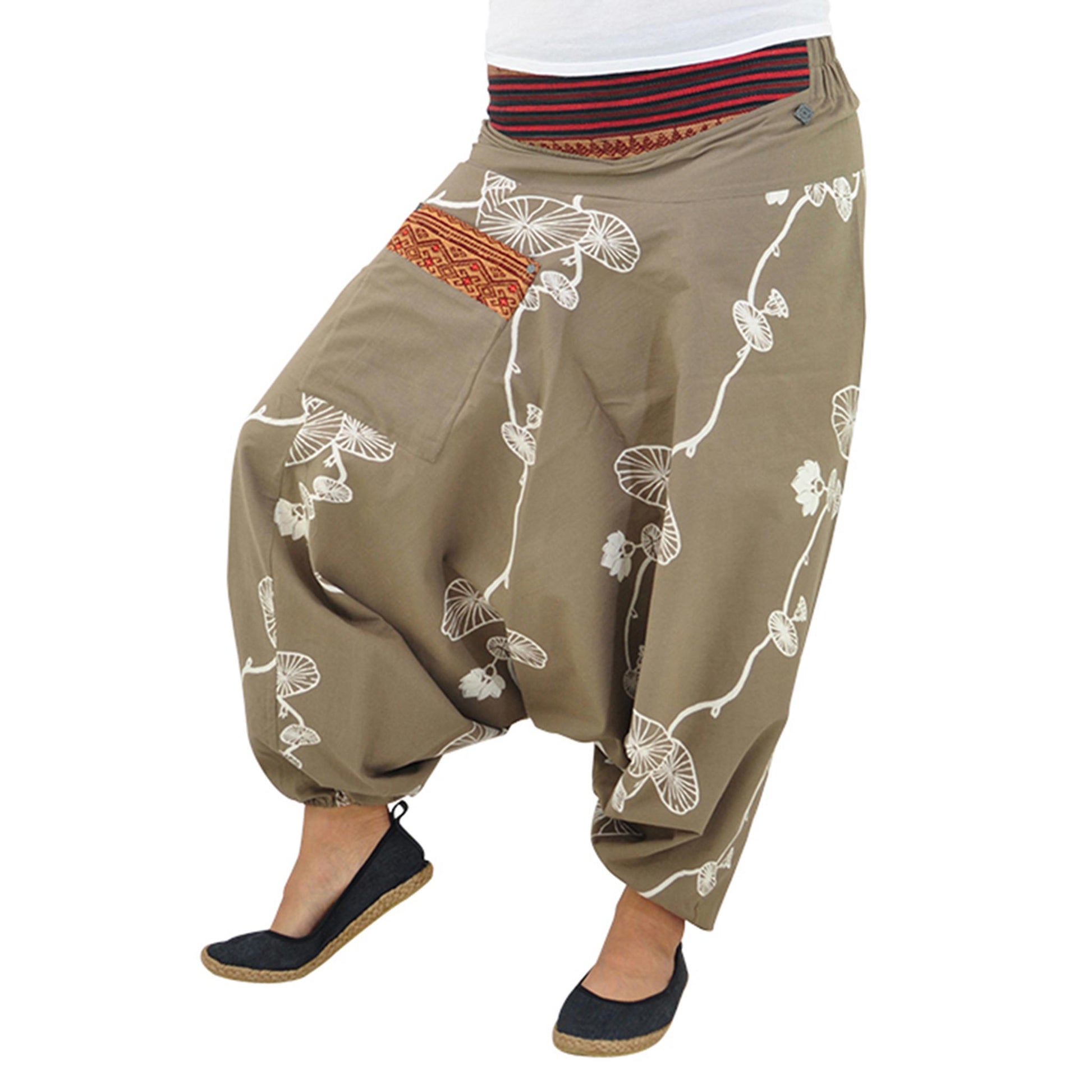 Aladinhose Graubraun