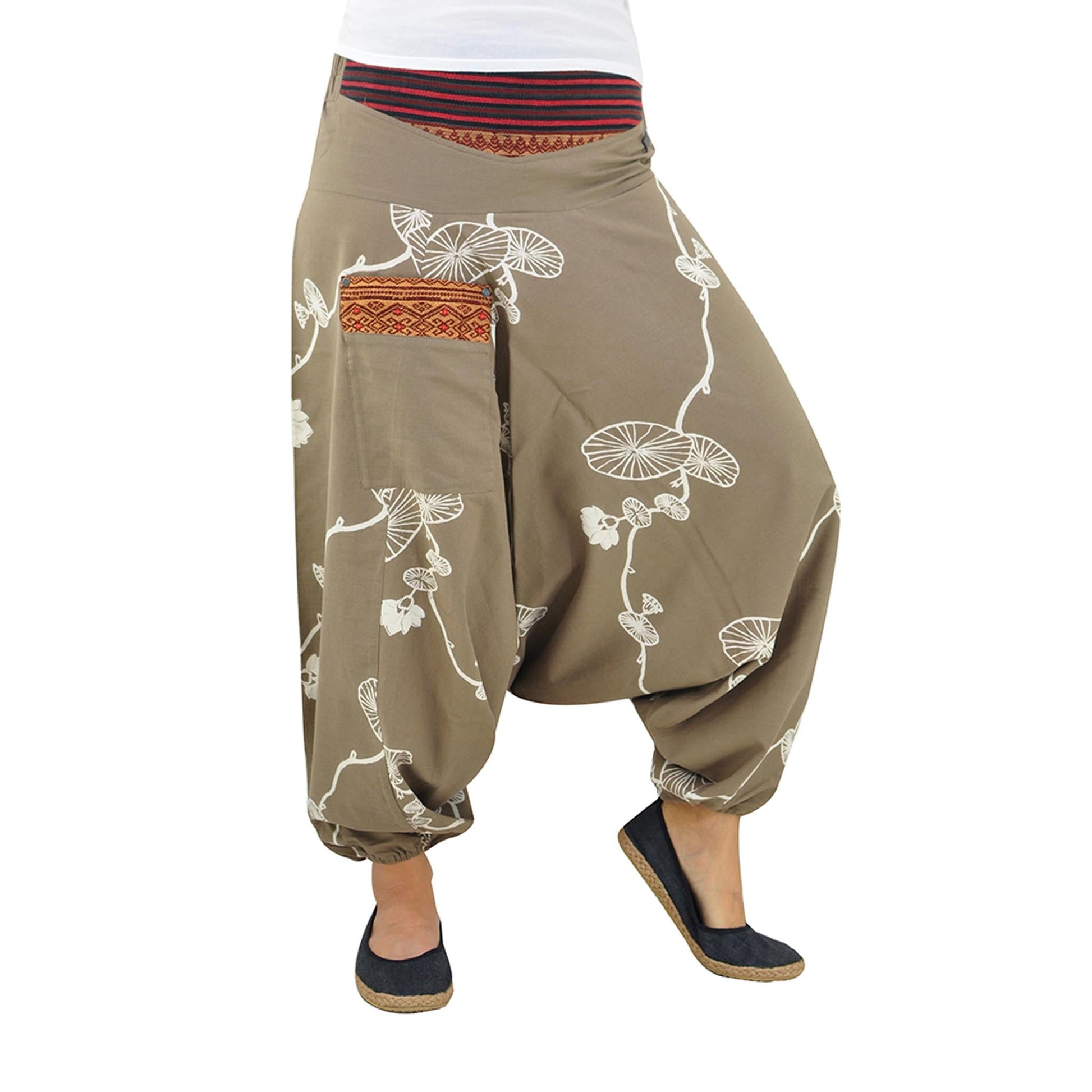 Aladinhose Graubraun
