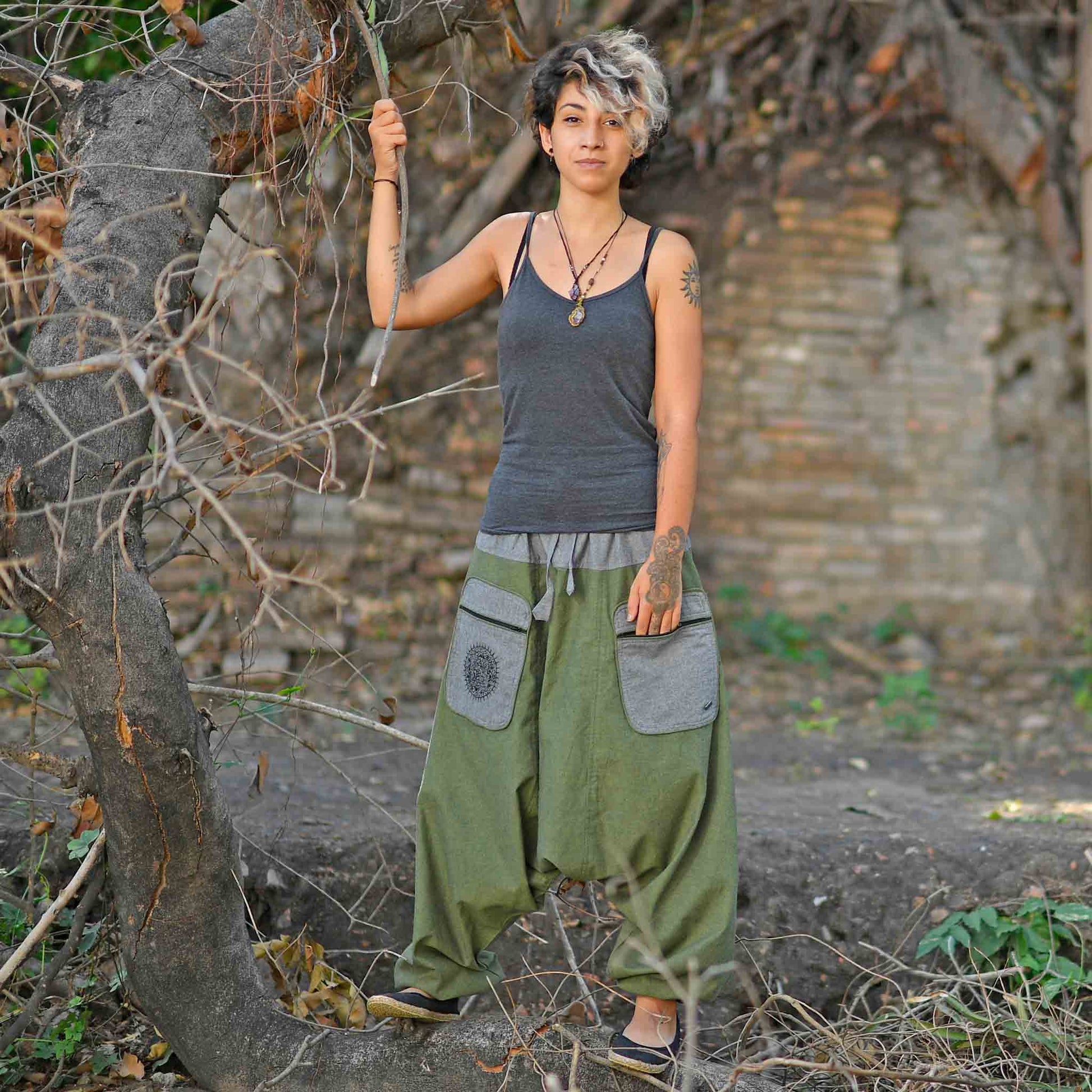 Aladinhose Grün
