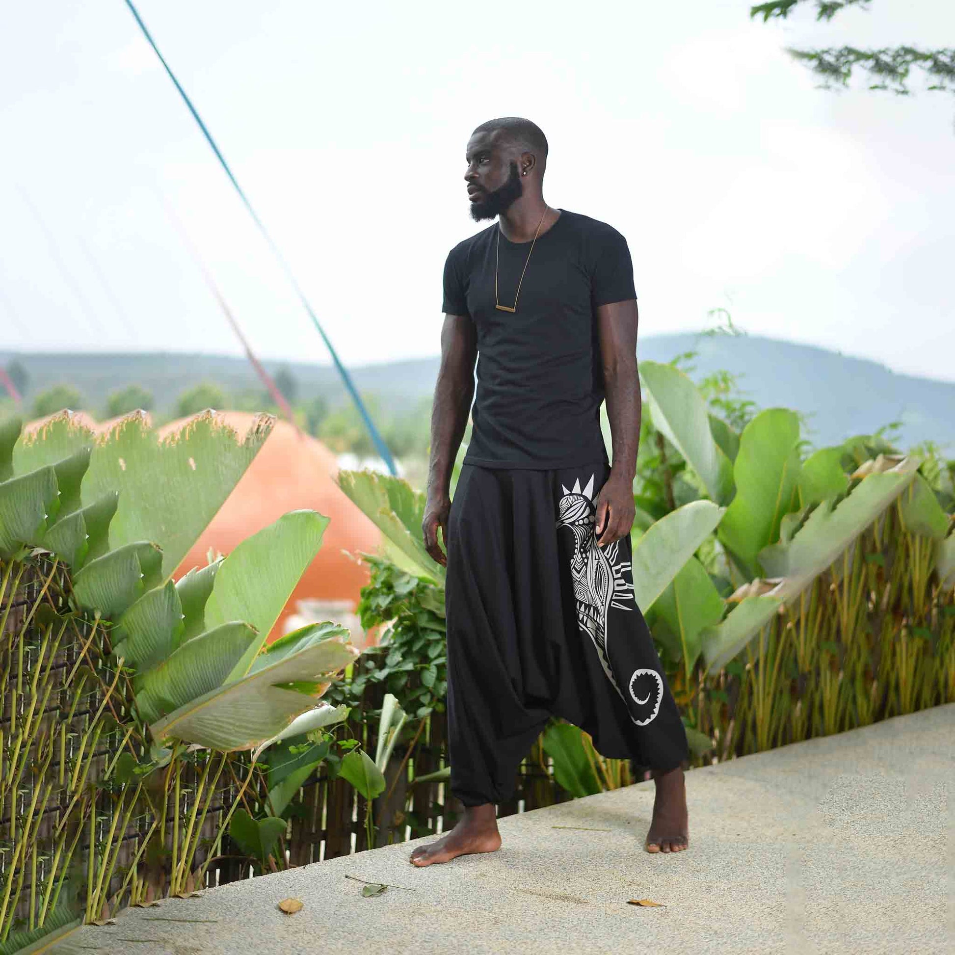 model-lxl Aladinhose Der Häuptling Schwarz
