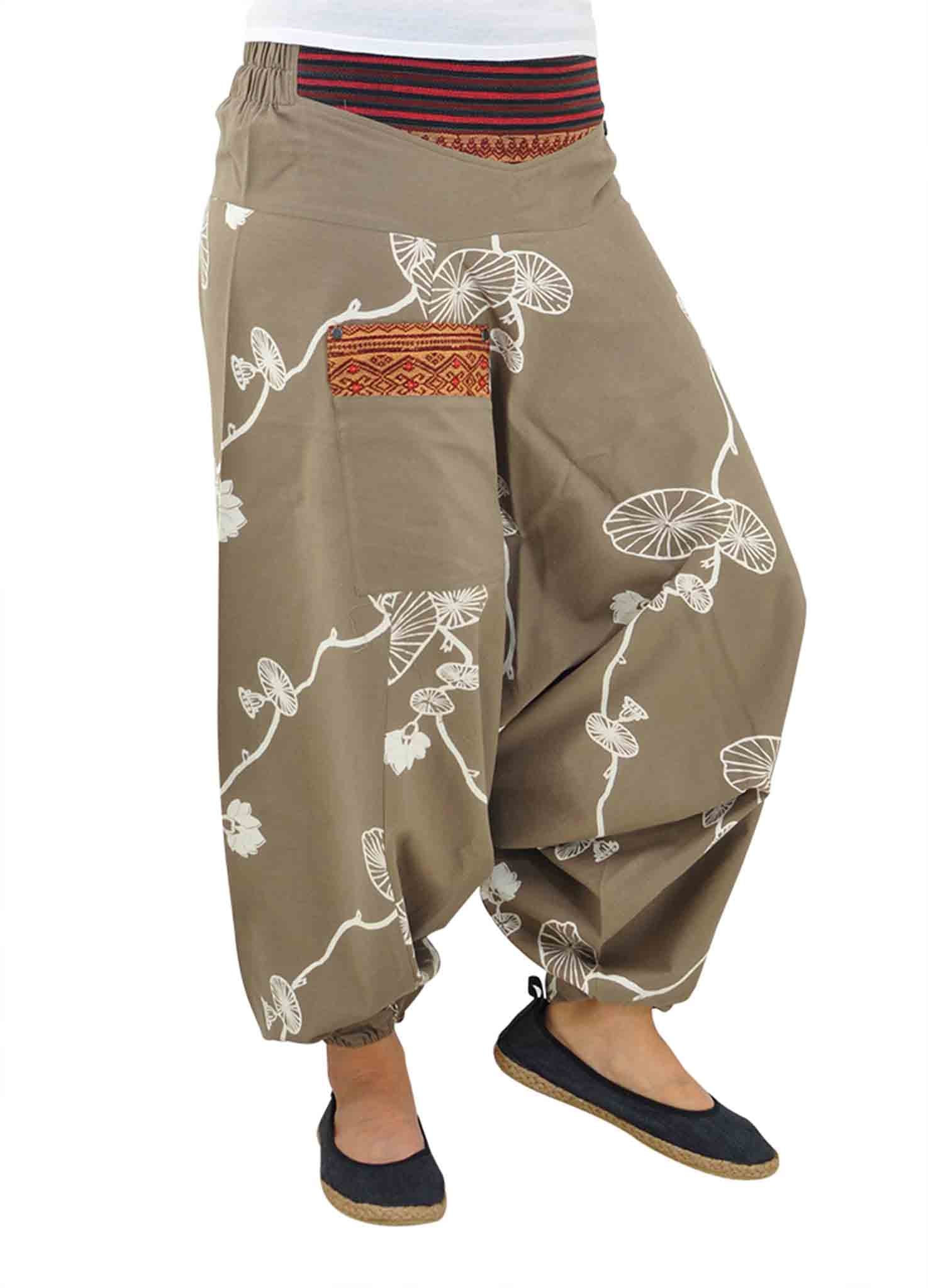 Aladinhose Graubraun