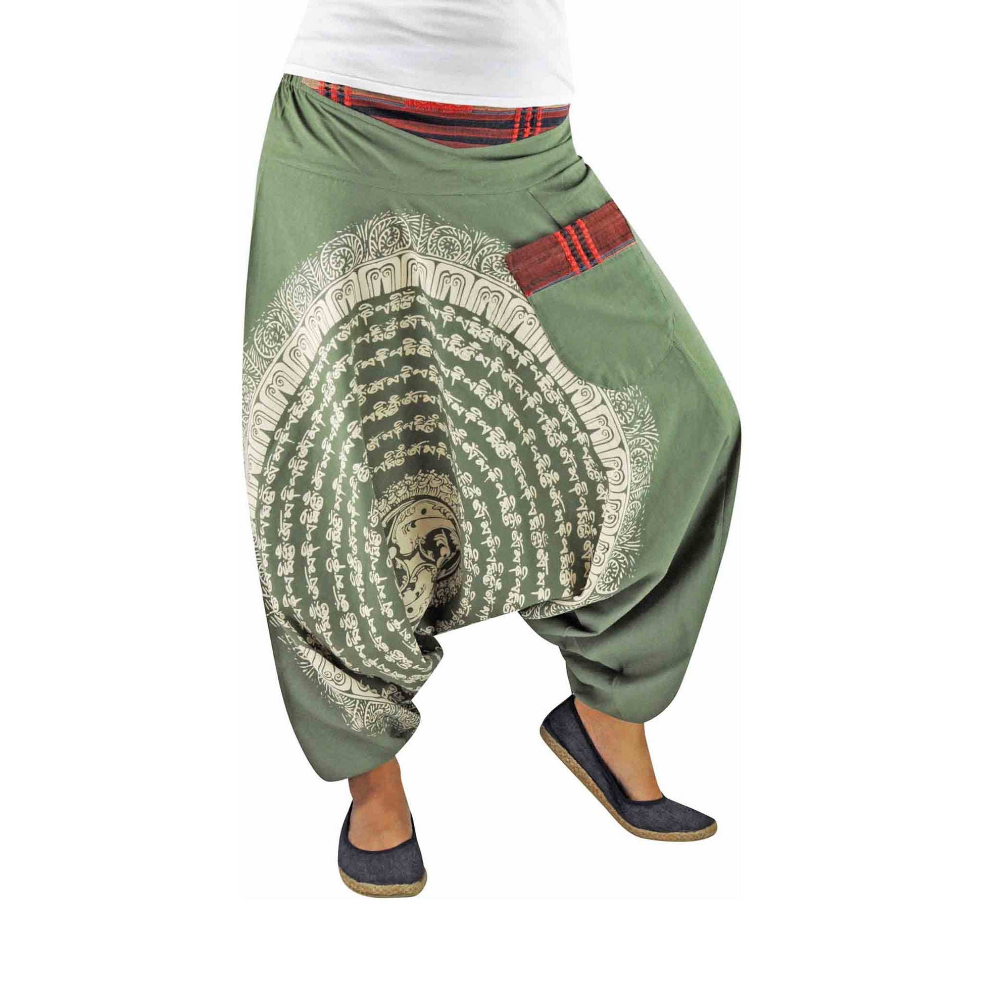 Aladinhose Nirvana Grün