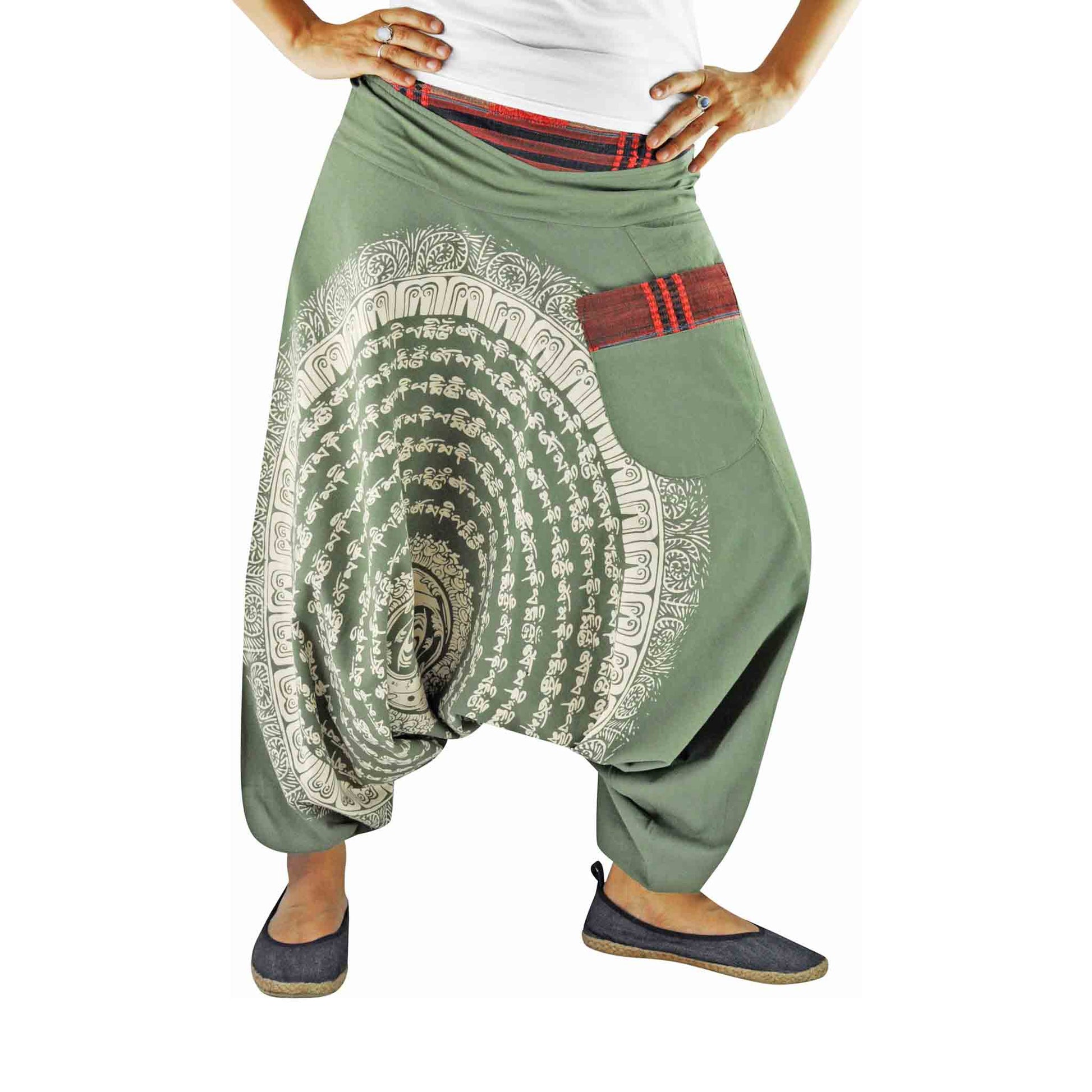 Aladinhose Nirvana Grün