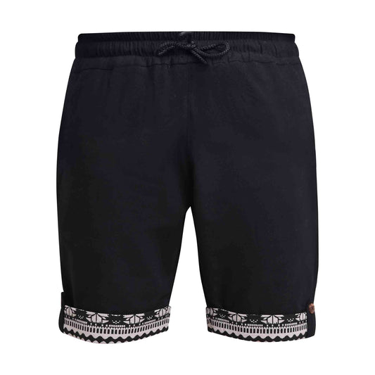 Boho Shorts Sommerglück Schwarz