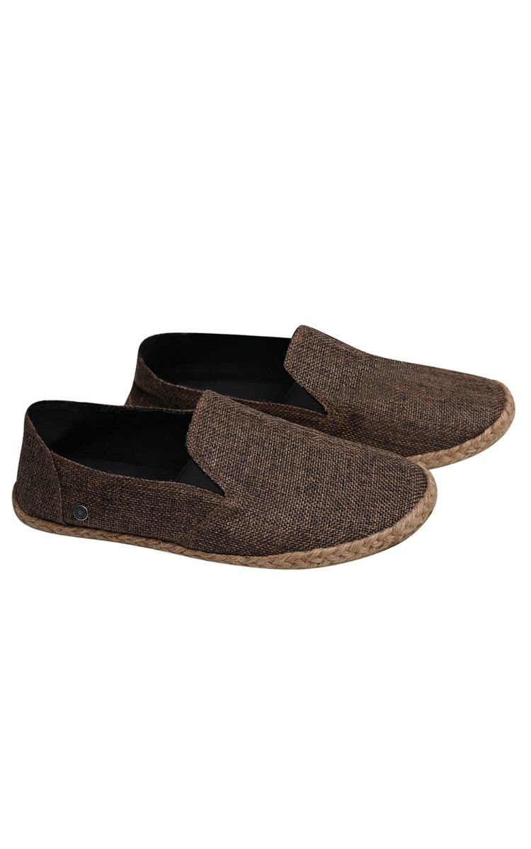 Hippie Jute Schuhe Leichtfüßig Braun