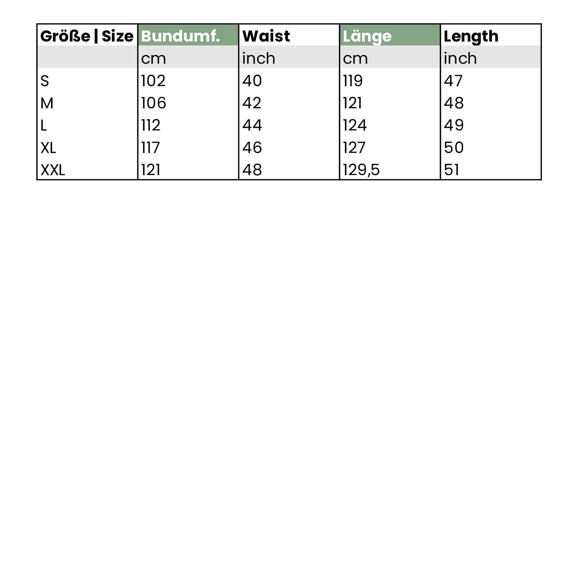 size-chart