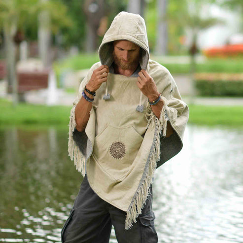 pothead poncho Baja Poncho Abajo Hemp